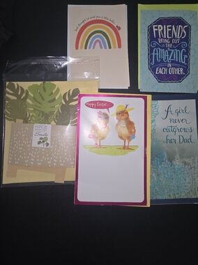 Assorted Greeting Card Set - Multicolor